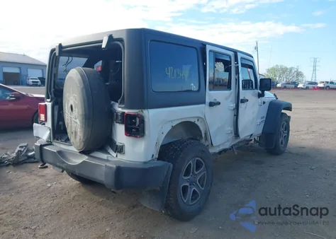 2016 Jeep Wrangler Unlimited Sport Rhd z USA, uszkodzony, nr VIN 1C4BJWKG1GL336798